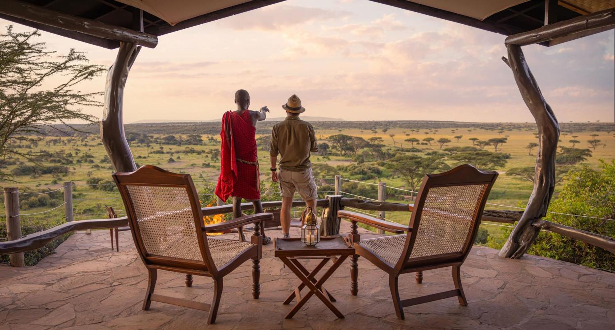 Saruni Eagle View Hotell Naboisho Exteriör bild